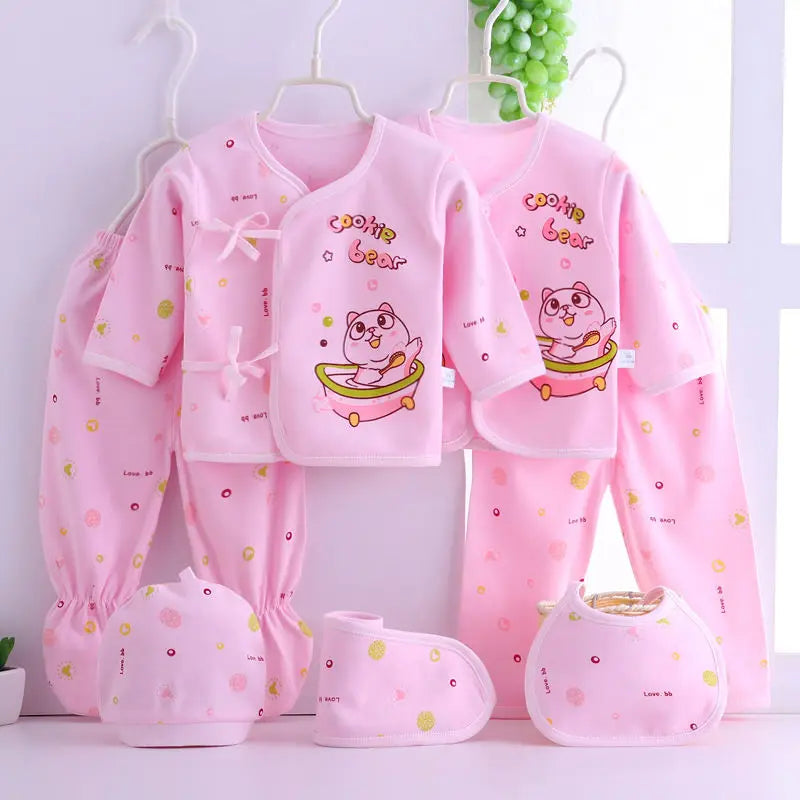 Newborn Clothes for Babies Cotton Suit 0 to 3 Months Just Newborn Supplies Summer Thin