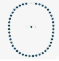 2025 New Light Luxury Round Necklace Pendant Earnail Bracelet, High Jewelry Set, Daily Wear, Party Essential - Anniversary Gift