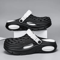 Plus Size47 48 Men Clogs Sandals Summer Outdoor Garden Clogs Hole Shoes Male Casual Shoes Water Shoes Comfort Home Soft Slippers